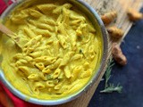 Masterchefmom's Golden Pasta |Turmeric Pasta | Creamy Fresh Turmeric Pasta