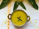 Parippu Curry | Kerala Style Dal Fry | Gluten Free and Vegan | Festival Special Recipes by Masterchefmom