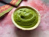 Radish Greens Gooseberry Chutney | Radish Greens Amla Chutney | Mullangi Keerai Nellikai Chutney| Gluten Free and Vegan Recipe