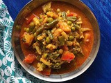 Tarkari Ni Kari | Parsi Style Vegetable Stew| How to make Parsi Style Sabji| Gluten Free and Vegan Recipe