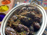 Thandai Masala Baingan | Thandai Masala Baby Brinjal Recipe | Thandai Masala Baby Eggplant Steaks | Masterchefmom Specials