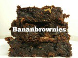 Gluten-, laktos- och äggfria bananbrownies