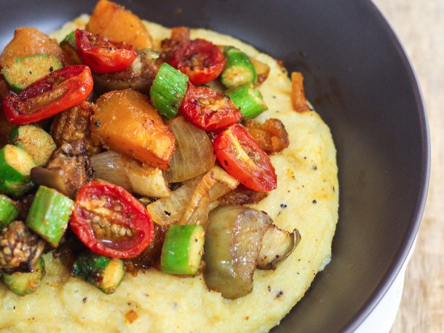 Very Good Recipes of Polenta and Grilled Polenta with Grilled Vegetables | Grilled veggies, Grilled