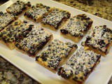146.0...Blueberry Bars with a Shortbread Crust