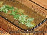 Dal Makhani - with no cream and very little butter