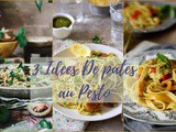 3 Idées de Pâtes au Pesto