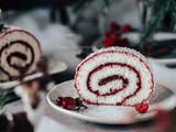 Bûche à la framboise : dessert de Noël
