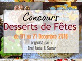 Concours Dessert de fêtes : Dernières participations et Fin