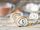 Crêpes roulées au chocolat et chantilly mascarpone, recette ultra gourmande