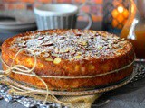 Gâteau fondant aux poires et aux amandes
