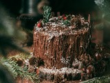 Gâteau roulé au chocolat façon souche d’arbre