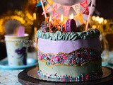 Le fault line Cake, gâteau tendance 2019