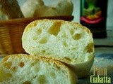 Pain ciabatta, pain italien délicieusement bon / sans map