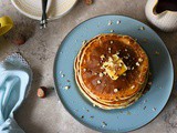 Pancakes aux noisettes : recette sans lactose
