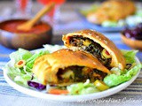 Recette Calzone aux Épinards et Sauce Tomate Maison