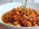 Sauce tomate capres et olives, pour poisson