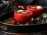 Soupe de fraises à la menthe, recette facile