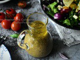 Vinaigrette maison pour salade grecque