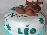 Le Gâteau Scrat des 4 ans de Léo