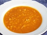 Soupe de Courge à l'Alphabet (version avec et sans viande)