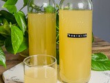 Boisson pétillante fermentée aux fleurs de robinier
