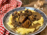 Filet de porc mijoté sauce champignons
