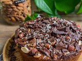 Gâteau au chocolat banane et noix de coco