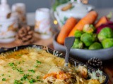 Hachis parmentier au poulet et aux légumes