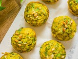Muffin de chou kale au curry