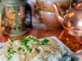 Poulet au roquefort à la crème