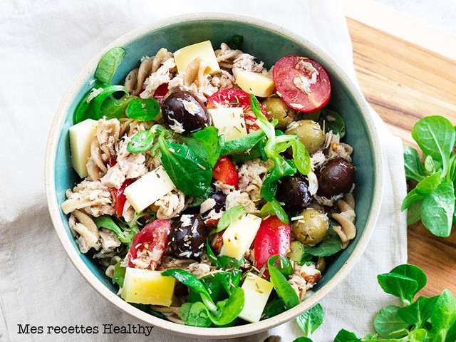 Very Good Recipes of Thon and Salades Salade de pâtes composée simplissime au thon et maïs