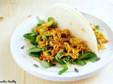 Tacos healthy poulet avocat aux épices