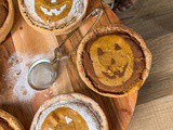 Tarte au butternut pour Halloween