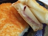 Grilled Ham & Pear Sandwich
