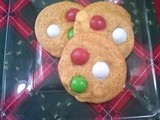 Mint m & m Cookies