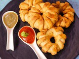 आलू पनीर समोसा रिंग की विधि | Aloo Paneer Samosa Ring In Hindi