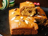 Eggless Whole Wheat Jaggery Cake | Desserts Recipe