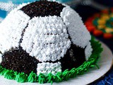 Football Theme Cake Decoration | Dessert Recipe