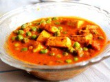 How To Make Matar Paneer | Paneer Recipe Video