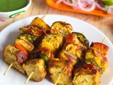 Paneer Tikka Recipe – How To Make Paneer Tikka At Home – Indian Vegetarian Recipe