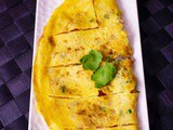 वेज टमाटर आमलेट बनाने की विधि हिंदी में | Veg Tomato Omelette In Hindi