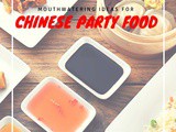 Chinese Party Menu Ideas