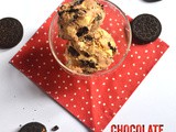 Chocolate Peanut Butter Oreo Explosion No-Churn Ice Cream : recipe