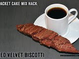 Red Velvet Biscotti – Cake Mix Hack : recipe