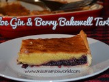 Sloe Gin & Berry Bakewell Tart