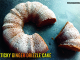Sticky Ginger Drizzle Cake : recipe