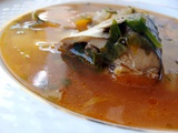 Ciorba de peste - Romanian fish sour soup