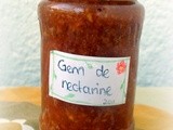 Gem de nectarine cu ghimbir - Nectarine jam with ginger