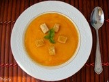 Supa crema de morcov - Cream of carrot soup