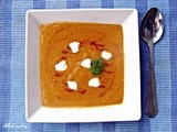 Supa turceasca de linte rosie - Turkish red lentil soup - Kirmizi mercimek corbasi